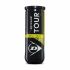 Mingi de Tenis Brilliance Dunlop 601326 (3 pcs)