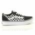 Pantofi sport pentru femei Vans Ward Platform Negru