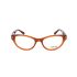 Ramă de Ochelari Unisex Guess GU2334-A15 Portocaliu Ø 51 mm