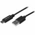 Cablu USB A la USB C Startech USB2AC50CM           0,5 m Negru