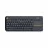 Tastatură Logitech K400 Plus Tv Negru Qwerty Spaniolă QWERTY