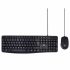 Tastatură și Mouse Ewent EW3006 Negru Qwerty Spaniolă