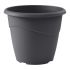 Ghiveci EDA Marina Gri Gri închis polipropilenă Rotundă Rotund Ø 40 x 33,7 cm