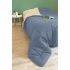 Material de umplutură nordic Poyet  Motte Calgary Albastru Bej 400 g /m² 140 x 200 cm