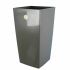 Ghiveci Riviera Nuance Gri 38 x 38 x 69 cm 67 L Pătrat Plastic