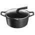 Tavă pentru Cuptor Tefal E2494644 Negru Aluminiu forjat Rotund Ø 24 cm