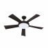 Ventilator de Tavan FARELEK Wallis Negru 38 W