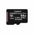 Card Micro SD Kingston SDCS2/64GBSP 64GB 64 GB