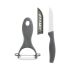 Cuțit de decojit 5five Simply Smart Gri Ceramică 17,5 cm