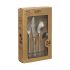 Set de Tacâmuri Satin Oțel Oțel inoxidabil 24 Piese