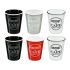 Set de 6 Căni de Cafea 5five Simply Smart Bistrot Multicolor 110 ml