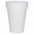 Ghiveci Riviera Alb Plastic Pătrat Ø 40 cm