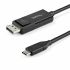 Adaptor USB C la DisplayPort Startech CDP2DP2MBD           Negru