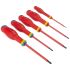 Set de șurubelnițe Facom Protwist Isolated 1000V AT5VE.PB Plat Pozidriv 5 Piese
