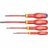 Set de șurubelnițe Facom Protwist Isolated 1000V AT4VEPB Plat Pozidriv 4 Piese