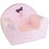 Fotoliu pentru copii Fun House Dancer Ballerina Club Roz 52 x 33 x 42 cm