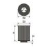Filtru de aer Green Filters B11.70 Universal