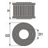 Filtru de aer Green Filters R727404