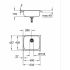 Robinet Monocomandă Grohe 31719SD0 Oțel inoxidabil Dreptunghiular