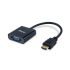 Adaptor HDMI la SVGA cu Audio Equip 11903607 Negru