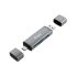 Cititor de Carduri Equip 245460 Negru Gri