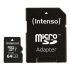 Card de Memorie Micro SD cu Adaptor INTENSO 34234 UHS-I XC Premium Negru