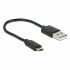 Conversor de Audio DELOCK Toslink - RCA Negru