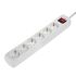 Placă de Circuit 6 Puncte de Conectare Schuko Hama 00030384 1,4 m Alb (1,4 m)