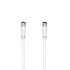 Cablu Coaxial Antenă TV Hama 1,5 m Alb