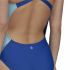 Costum de Baie Femei Adidas Colorblock Albastru