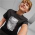 Tricou cu Mânecă Scurtă Copii Puma Essentials+ Street Art Grap Negru