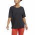 Tricou cu Mânecă Scurtă Femei Adidas Studio Oversized Negru