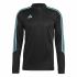 Hanorac de Antrenament pentru Adulți Adidas Tiro 23 Negru (XS)