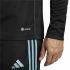 Hanorac de Antrenament pentru Adulți Adidas Tiro 23 Negru (XS)
