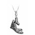 Charm Damă Glamour GS2-01 Negru (4 cm)