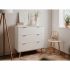 Dulap cu Sertare Scandinavian Alb 79,8 x 40 x 86,5 cm