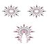 Gloria Set Negru & Roz Mystim (3 pcs)