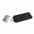 Memorie USB Kingston DT70/128GB usb c Negru 128 GB