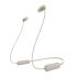 Căști Bluetooth Sony WI-C100 Bej