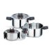 Cratițe Feel Maestro MR-3531-6 Negru Oțel 6 Piese