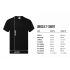 Tricou cu Mânecă Scurtă Stranger Things Circle Logo Negru Unisex