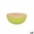 Castron Percutti Melamina Maro Verde 18,9 x 18,9 x 8,5 cm Bambus (4 Unități)
