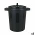 Coș de gunoi Dem 50 L Negru 55 x 41 x 54 cm (3 Unități)