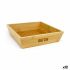 Castron Quttin Maro Bambus 20 x 20 x 5 cm (12 Unități)