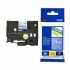 Bandă Matrice Originală Brother Cinta laminada 24mm Alb/Albastru 24 mm