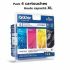 Cartuș cu Cerneală Originală Brother LC-1100HYVALBP Negru/Cyan/Magenta/Galben