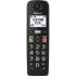 Telefon fără Fir Panasonic KX-TGU112EXB Negru