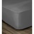 Foaie de jos Lovely Home Gri Gri închis Pat dublu 140 x 190 cm