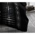 Husă de pilotă HOME LINGE PASSION Steevy Negru Gri Pat dublu 220 x 240 cm