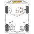 Silentblock Powerflex PFR1-819-14 Bara de armare